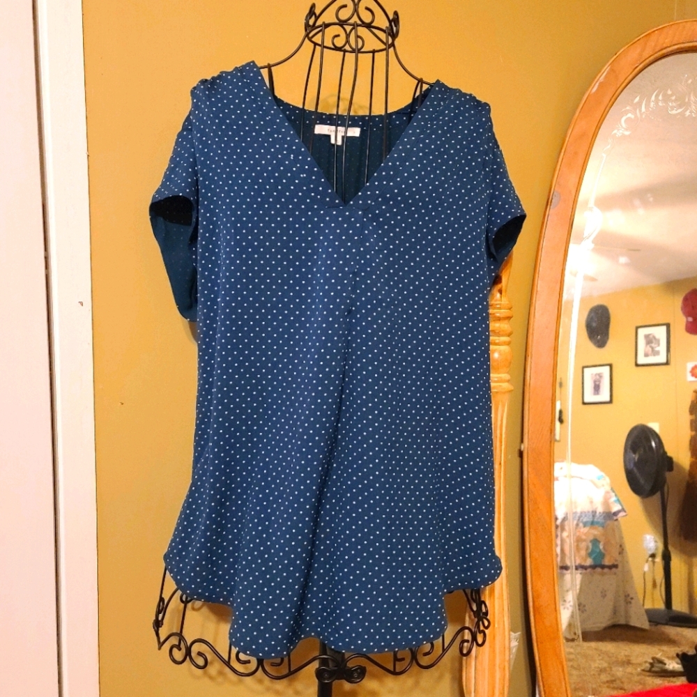 V-neck blouse